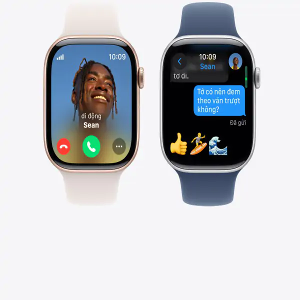 Apple Watch SE 2024 GPS 44mm Viền Nhôm Dây Cao Su - Chính Hãng VN/A - Size S/M